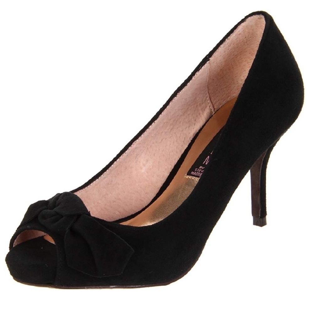 Size 8 [Never Worn] Blk Suede STEVEN Pumps